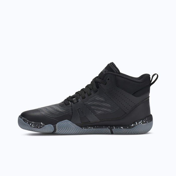 Xero Shoes X1 Mid Women Shoe at Black with Toe Facing Left