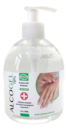 X2 Alcohol En Gel Gnp 500ml + 50ml Alcohol