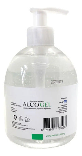 X2 Alcohol En Gel Gnp 500ml + 50ml Alcohol