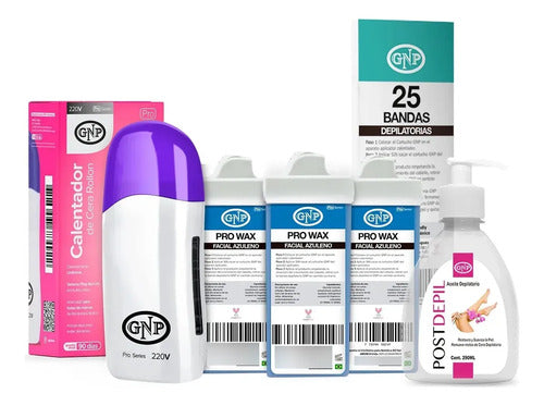 Calentador Blanco y 3 Cartuchos Facial
