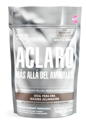 X3 Polvo Decolorante Issue Professional White & White 700gr. 1 Negro
