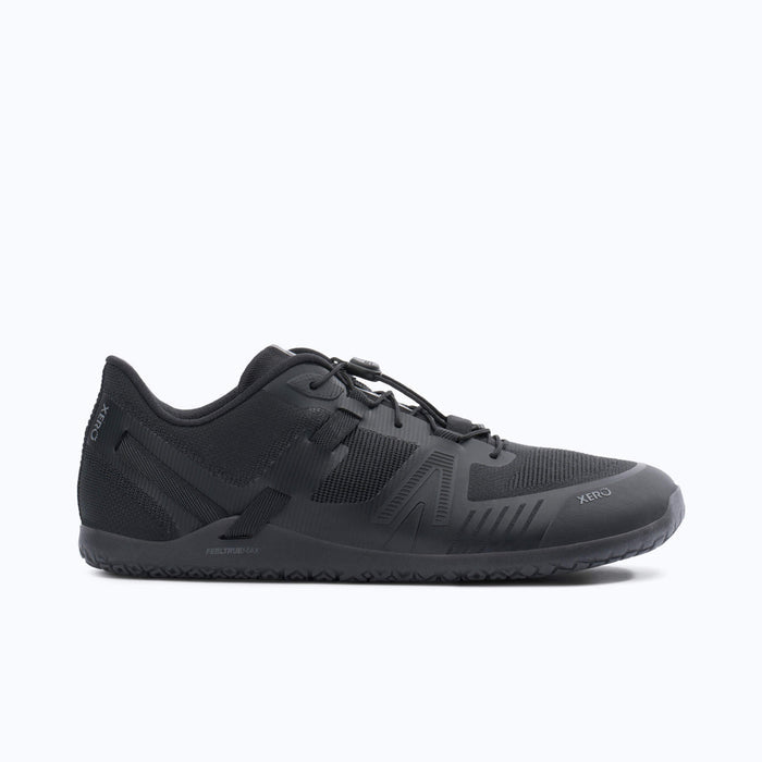 Xero Shoes XT Max Men Shoe in Black with Toe Facing Right