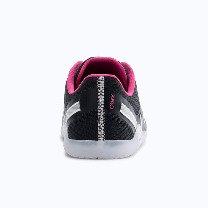 Xero Shoes XT Max Women Shoe in Black with White Quick Laces Rare View