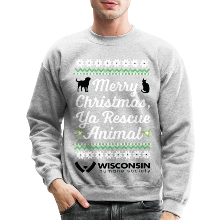 Ya Rescue Animal Classic Sweatshirt - heather gray