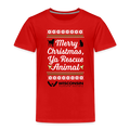 Ya Rescue Animal Toddler Premium T-Shirt - red