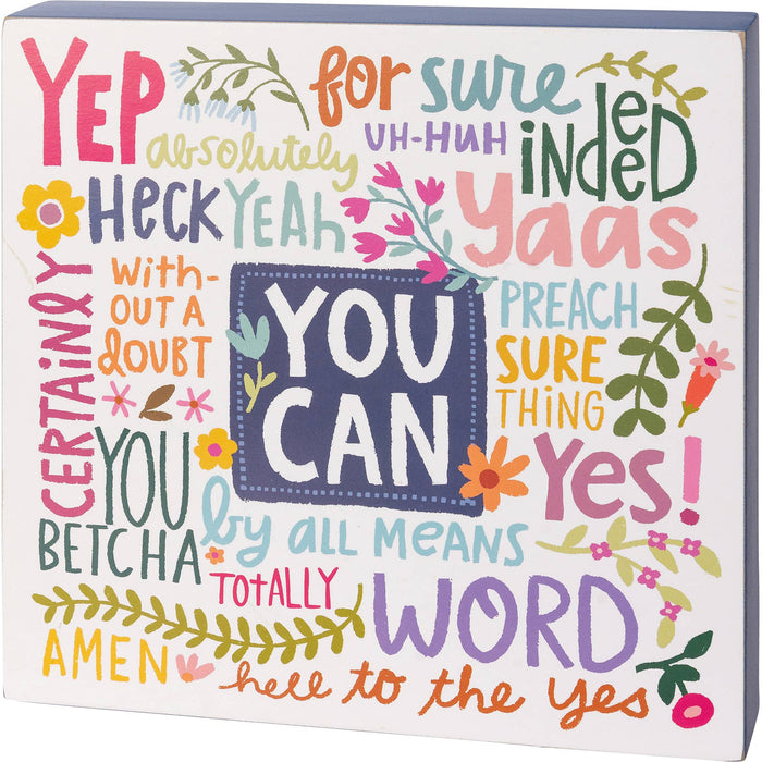 You Can Box Sign - Posh West Boutique