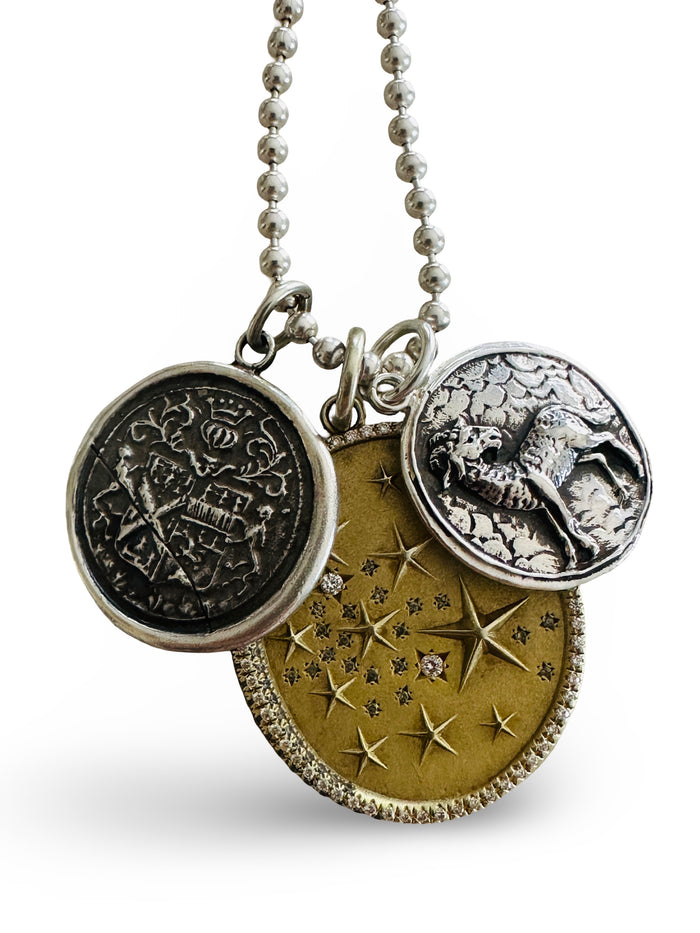 Zodiac Sterling Pendant
