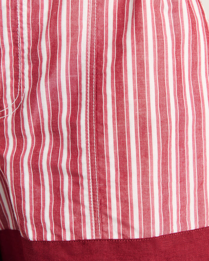 JAG zuri short ivoryburgundy
