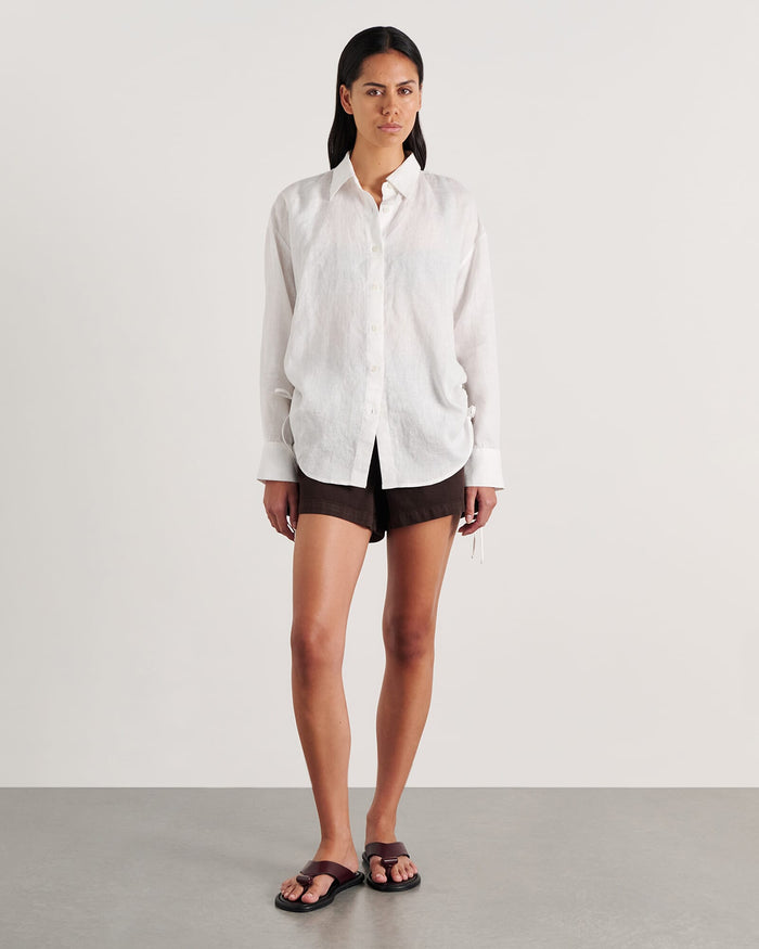 Zuri Side Tie Shirt