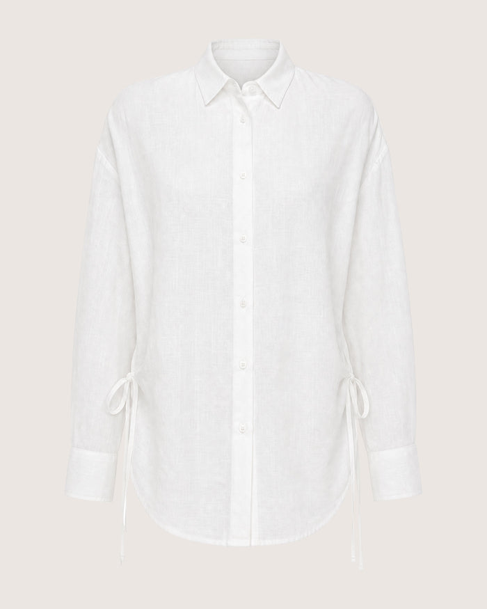 Zuri Side Tie Shirt